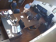 Sex in the office sounds like fun to a slutty  Russian secretary who l...