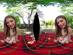 Alice March is a dirty minded brunette who likes to use sex toys befor...