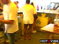 Emilios Big Cock Fucks Amirah In Public Porn Videos   Tube8...