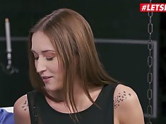 LETSDOEIT  Mina K Loves To Take It Hard Straight In Her Asshole On Por...