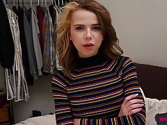 Dirty minded girl is riding a rock hard cock  after sucking it like a ...
