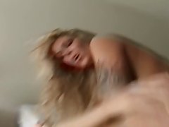 Stunning blonde woman is getting doublefucked the way she wanted and e...