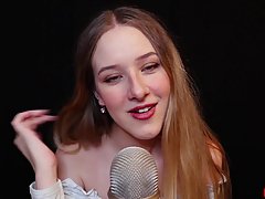 Sexy girl is posing and teasing in front of the camera  because it fee...